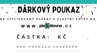 Sháníš dárek na poslední chvíli? 🎁 Dárkový poukaz na stylizovaný plakát to jistí! Obdarovaný si sám vybere z více než 30...