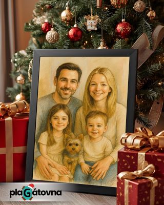 🎁 Hledáš dárek, který nebude další “něco do šuplíku”? Zkus stylizovaný plakát z vlastní fotky — jedinečný a přesně na míru...